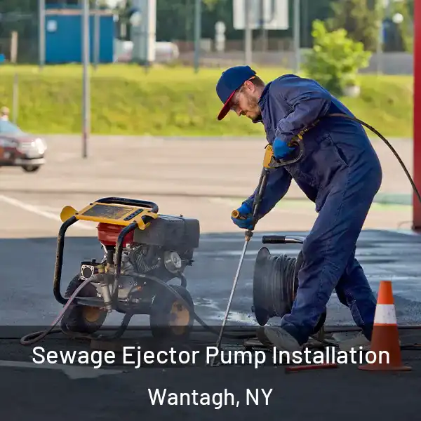  Sewage Ejector Pump Installation Wantagh, NY